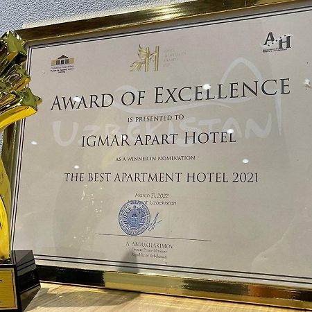 Igmar Apart Hotel Tashkent Exterior foto