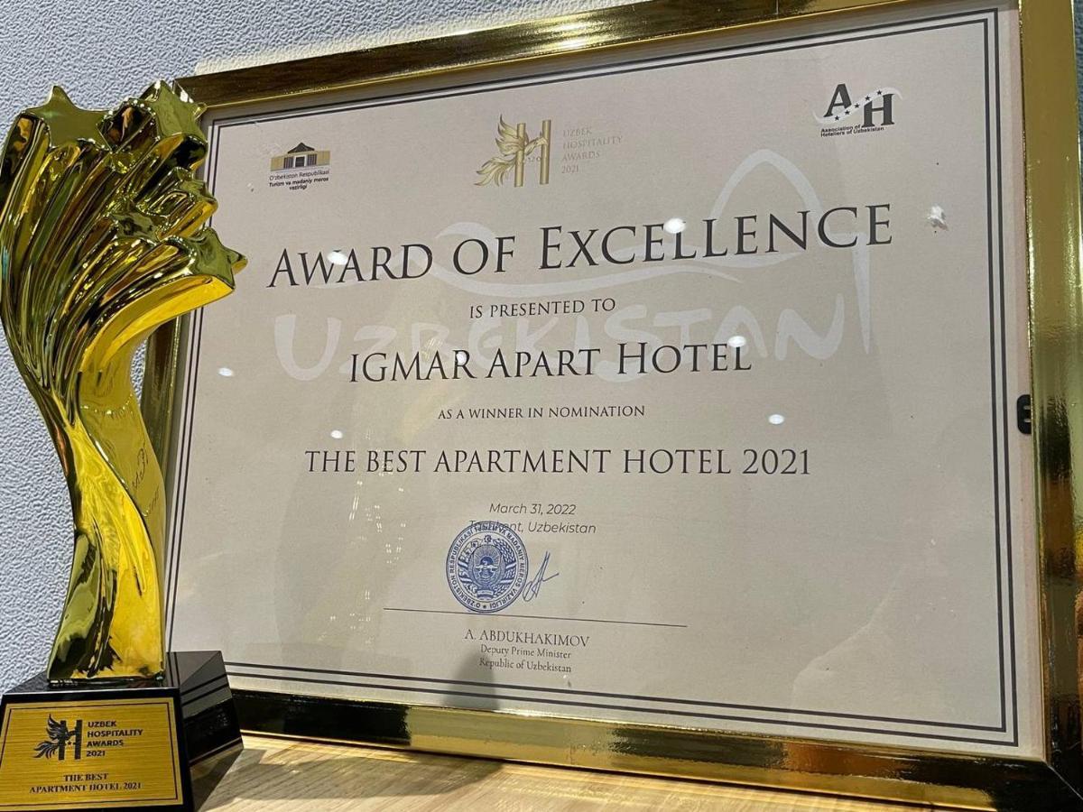 Igmar Apart Hotel Tashkent Exterior foto
